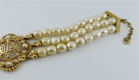 christian dior pearls